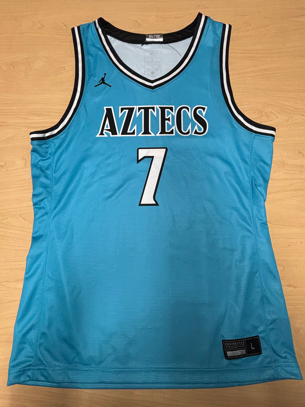 Men's Basketbtall N7 Jersey #7 (Large)