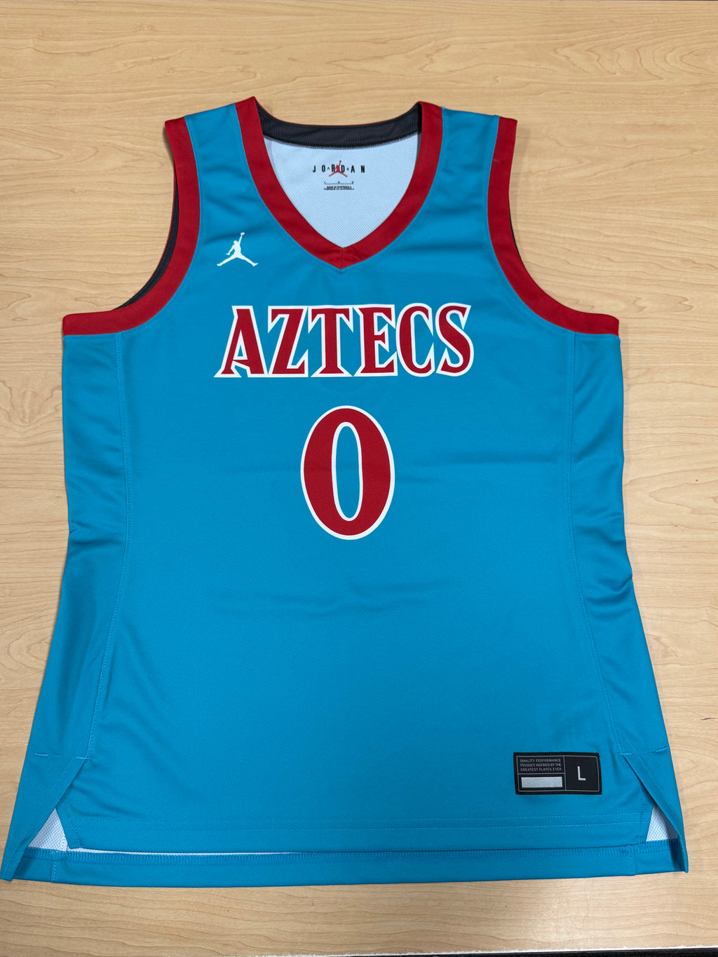 Women's Basketball N7 Jersey #0 (Large)